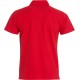 BASIC POLO S/S JUNIOR Coloris:Rouge 