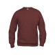 Basic Roundneck Coloris:bordeaux bordeaux 