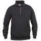 Basic Half Zip Coloris:schwarz 