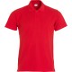 Basic Polo S/S Junior Coloris:rouge 