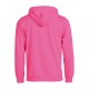 Basic Kapuzenpullover Coloris:Kirsche 