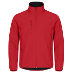 0200910 35 ClassicSoftshellJacket Red front