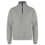 021043 95 ClassicHalfZip GreyMelange front