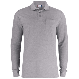 028235 Basic Polo Pocket L/S