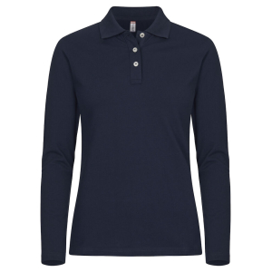 028263 Stretch Premium Polo L/S Women