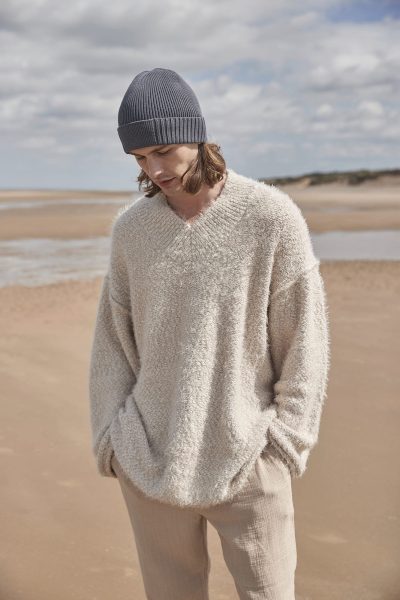 Bonnet en coton biologique avec patch technique – Image 14