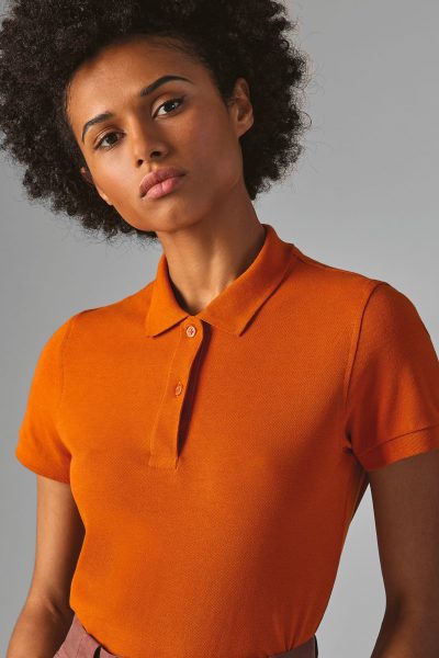 Polo bio femme