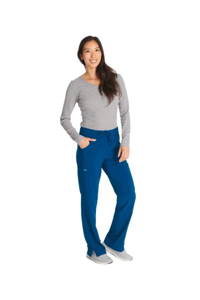 Pantalon à taille moyenne à cordon femme – Image 3