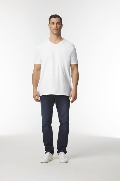 T-shirt homme col v Softstyle – Image 35