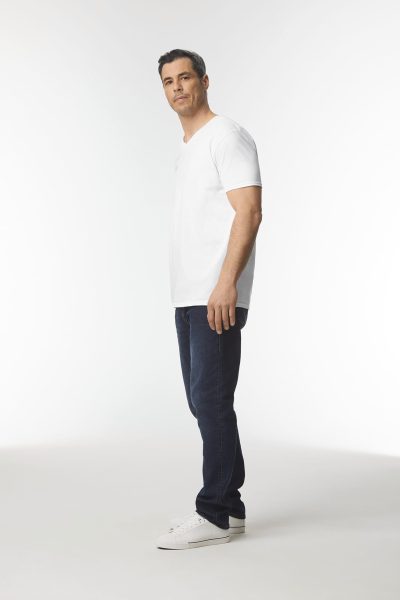 T-shirt homme col v Softstyle – Image 37