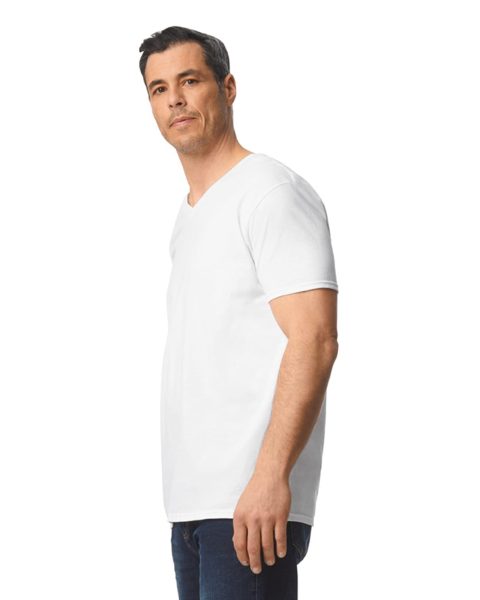 T-shirt homme col v Softstyle – Image 40