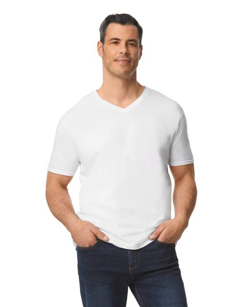 T-shirt homme col v Softstyle – Image 42