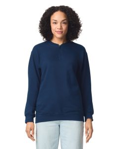 Sweat-shirt en molleton 1/4 zip
