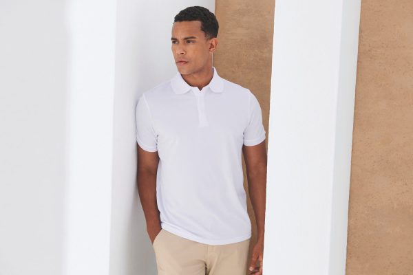 Polo homme polyester recyclé