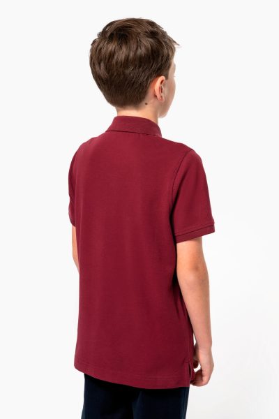 Polo piqué Bio180 enfant – Image 3