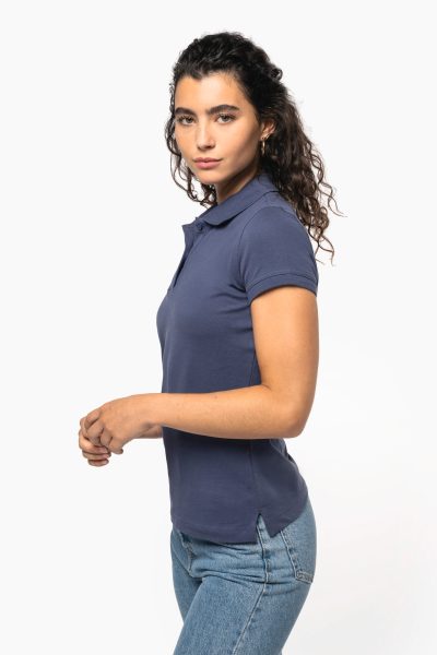 Polo piqué manches courtes femme – Image 2