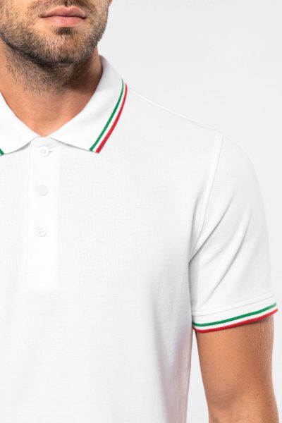 Polo maille piquée manches courtes homme – Image 11