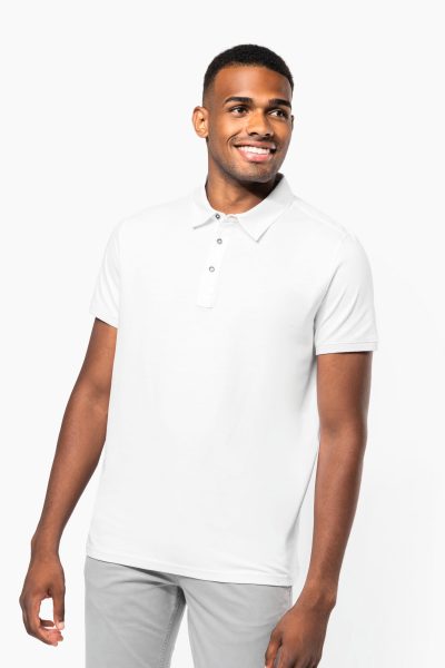 Polo jersey manches courtes homme