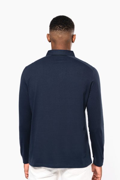 Polo jersey manches longues homme – Image 2