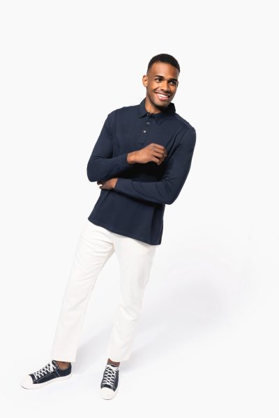 Polo jersey manches longues homme – Image 5