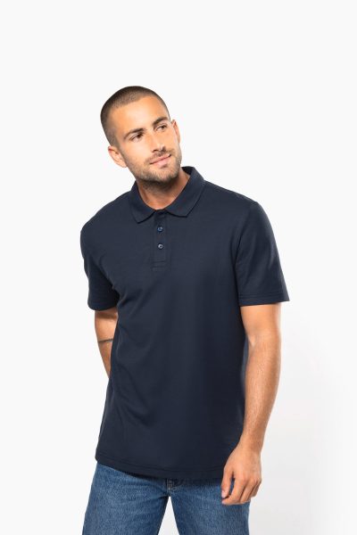 Polo piqué unisexe – Image 4