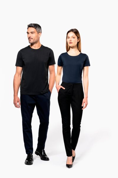 T-shirt Supima® col rond manches courtes femme – Image 7