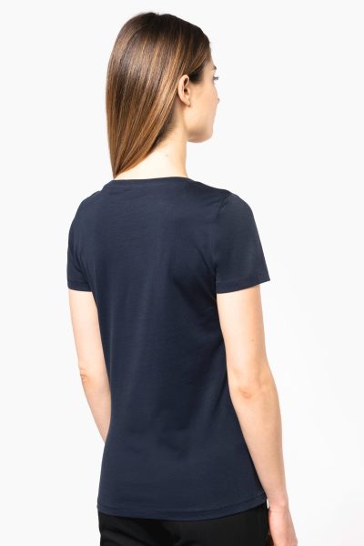 T-shirt Supima® col rond manches courtes femme – Image 2