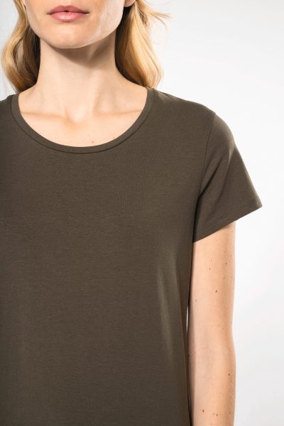 T-shirt col rond manches courtes femme – Image 4