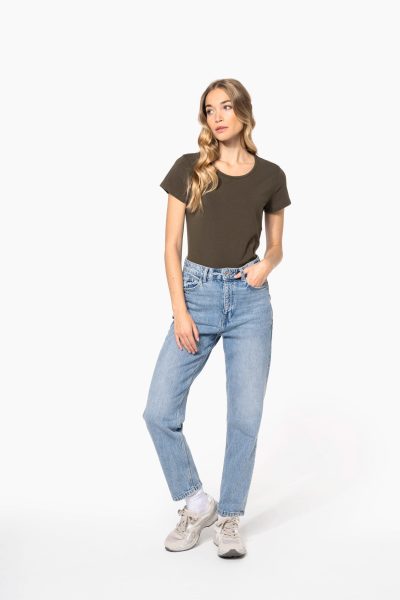 T-shirt col rond manches courtes femme – Image 7