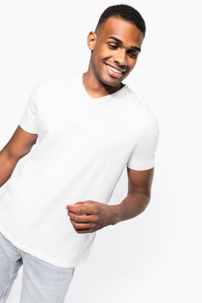 T-shirt manches courtes col V homme – Image 3
