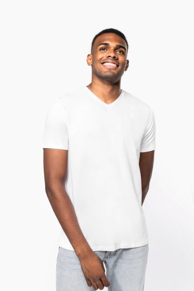 T-shirt manches courtes col V homme – Image 4