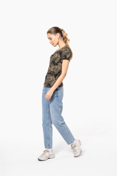 T-shirt camo manches courtes femme – Image 6
