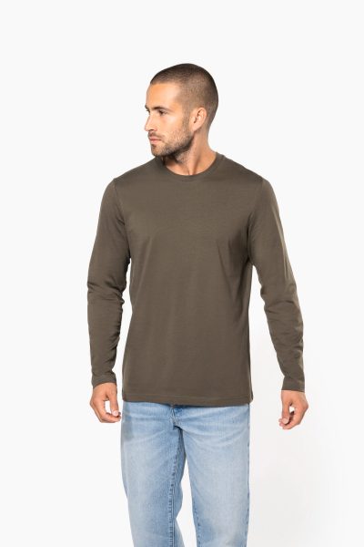 T-shirt col rond manches longues homme – Image 9