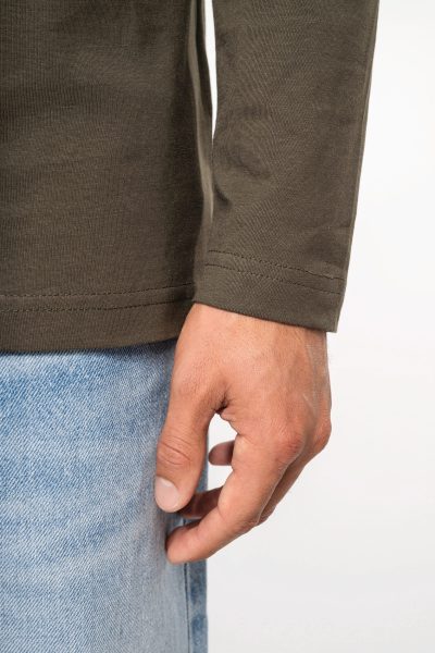 T-shirt col rond manches longues homme – Image 4