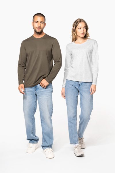 T-shirt col rond manches longues homme – Image 7