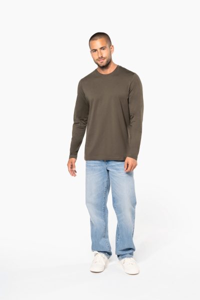 T-shirt col rond manches longues homme – Image 6