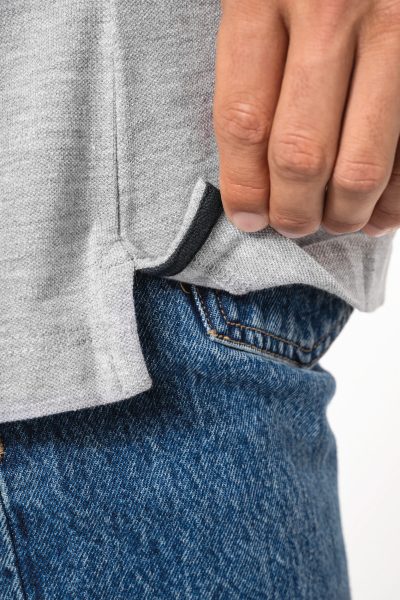 T-shirt maille piquée col V homme – Image 6