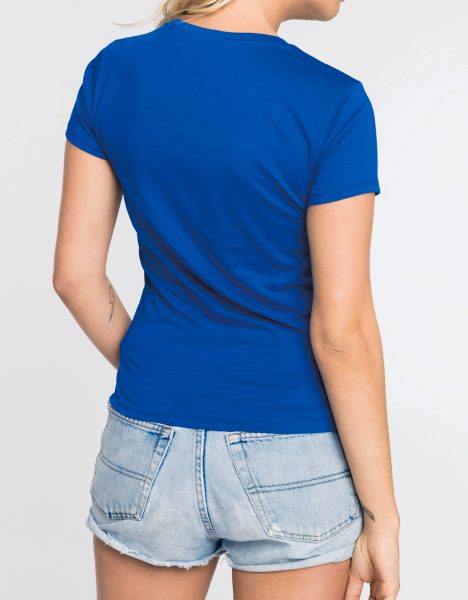 T-Shirt col rond manches courtes femme – Image 10