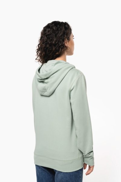 Sweat-shirt french terry écoresponsable zippé à capuche unisexe – Image 8