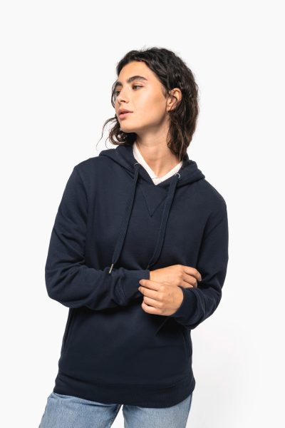 Sweat-shirt french terry écoresponsable à capuche unisexe – Image 4