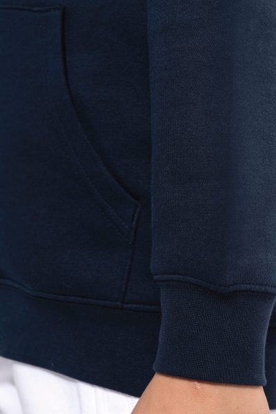 Sweat-shirt à capuche contrastée à motifs enfant unisexe – Image 9