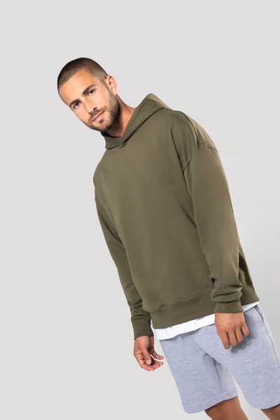 Sweatshirt à capuche molleton oversize unisexe – Image 4