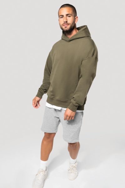 Sweatshirt à capuche molleton oversize unisexe – Image 5