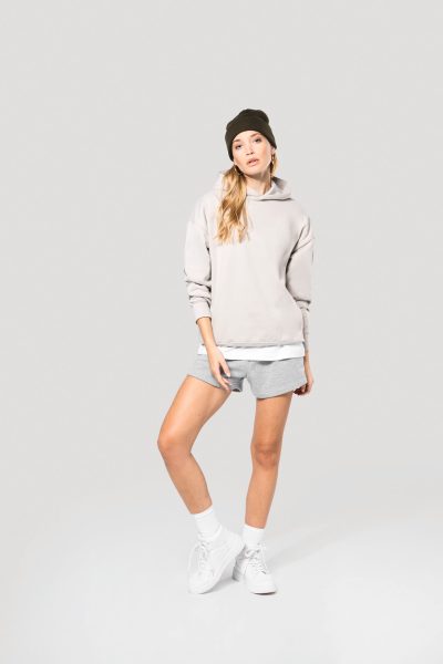 Sweatshirt à capuche molleton oversize unisexe – Image 9