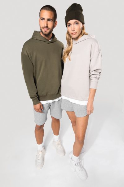 Sweatshirt à capuche molleton oversize unisexe – Image 10