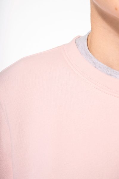Sweat-shirt écoresponsable col rond enfant – Image 5
