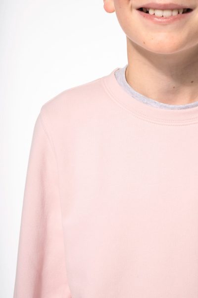Sweat-shirt écoresponsable col rond enfant – Image 3