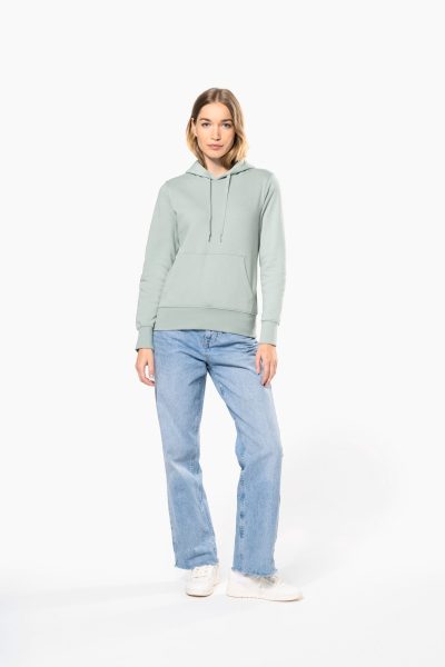 Sweat-shirt écoresponsable à capuche femme – Image 8