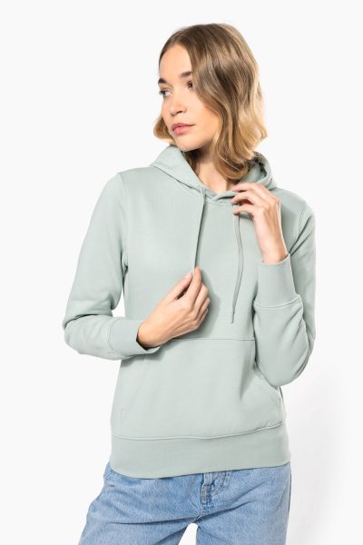 Sweat-shirt écoresponsable à capuche femme – Image 10