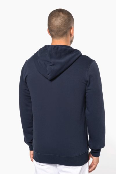 Sweat-shirt écoresponsable zippé à capuche homme – Image 3